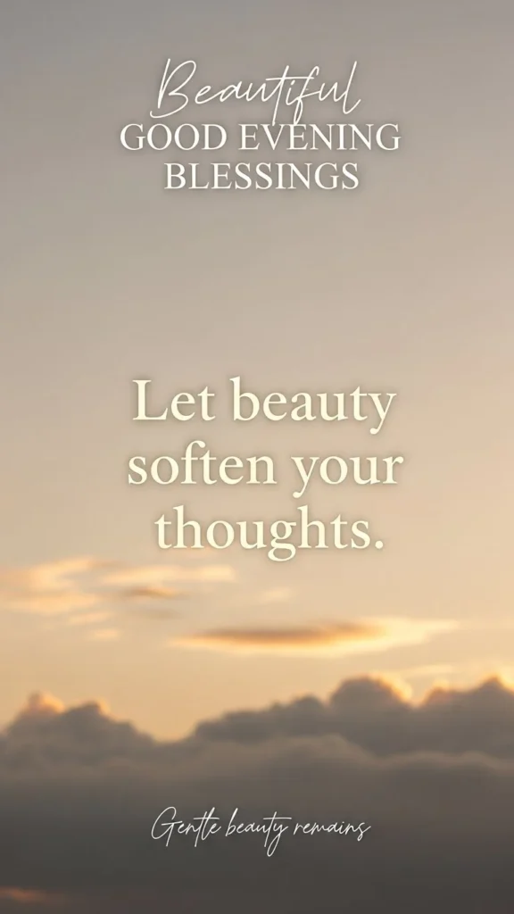 Beautiful Good Evening Blessings