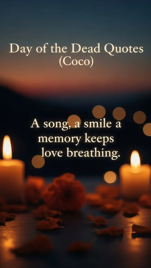 Day of the Dead quotes Coco