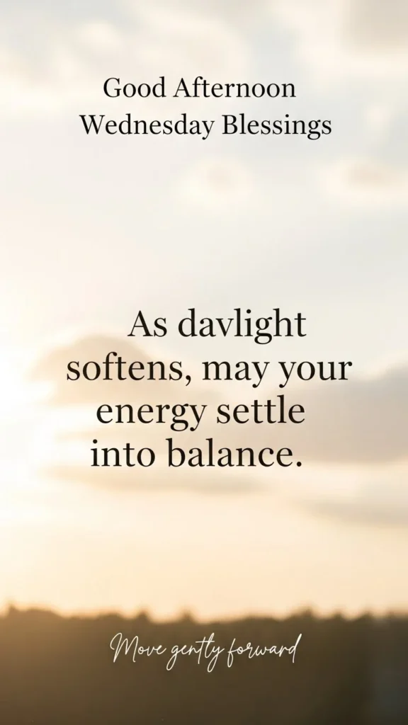 Good Afternoon Wednesday Blessings