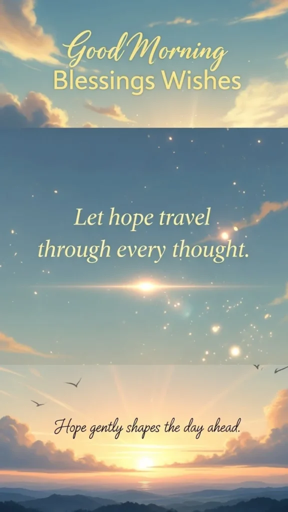 Good Morning Blessings Wishes