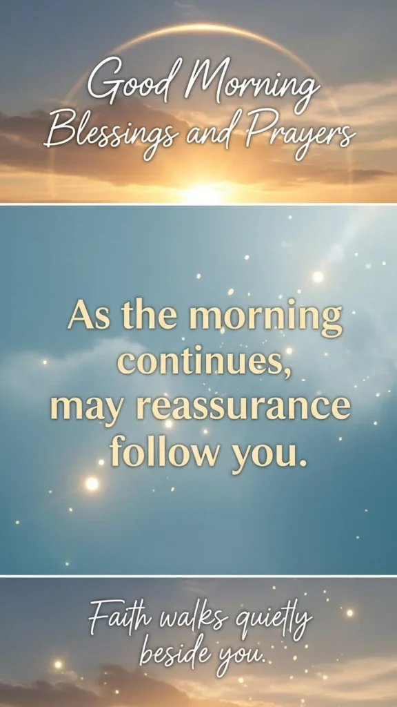 Good Morning Blessings and Prayers
