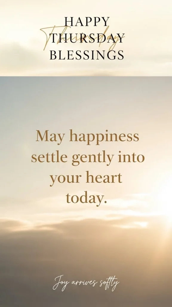 Happy Thursday Blessings