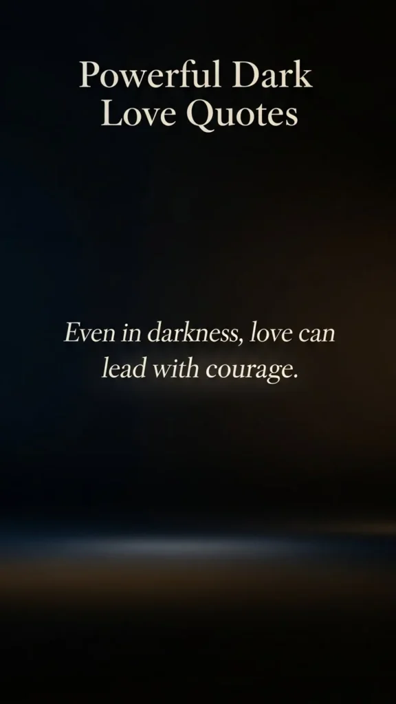 Powerful dark love quotes