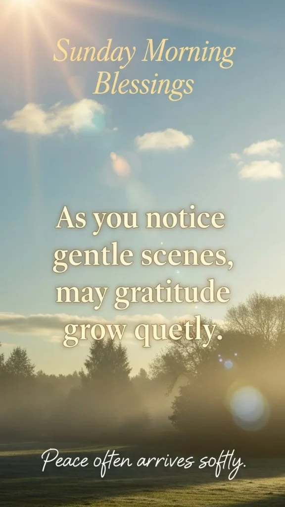 Sunday Morning Blessings Images
