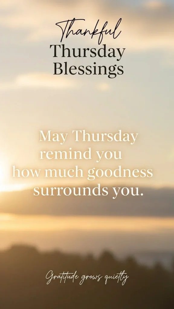 Thankful Thursday Blessings