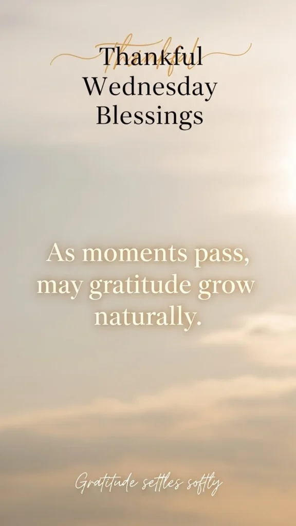 Thankful Wednesday Blessings
