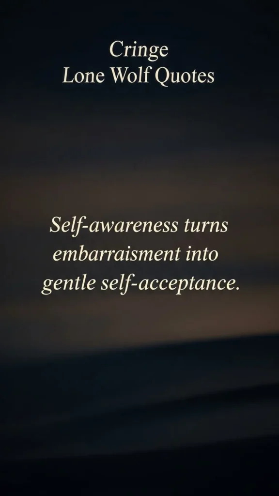 cringe lone wolf quotes