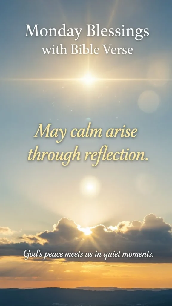 monday blessings with bible verse images