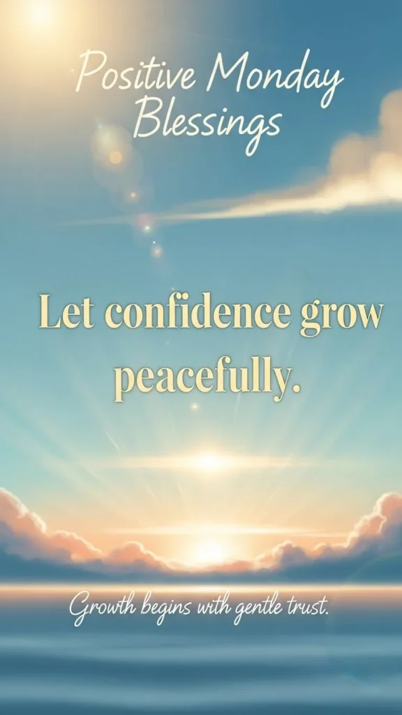 positive monday blessings
